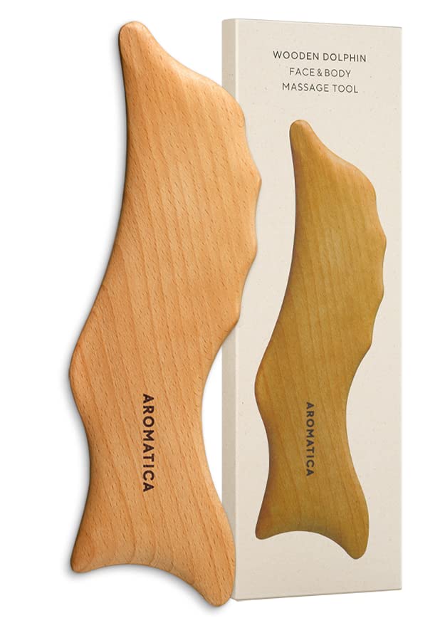 Amazon.com: AROMATICA Wooden Dolphin Face and Body Massage Tool